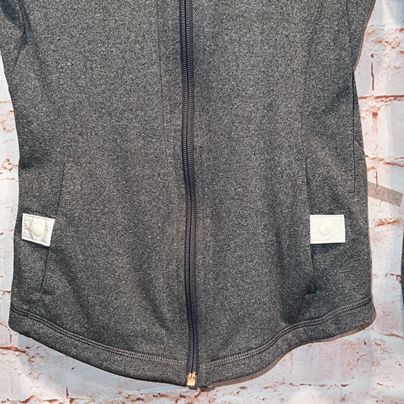 Helly Hansen Jacket Women XS Gray Full Zip Track Jacket Training Activewear Vali - Picture 3 of 9